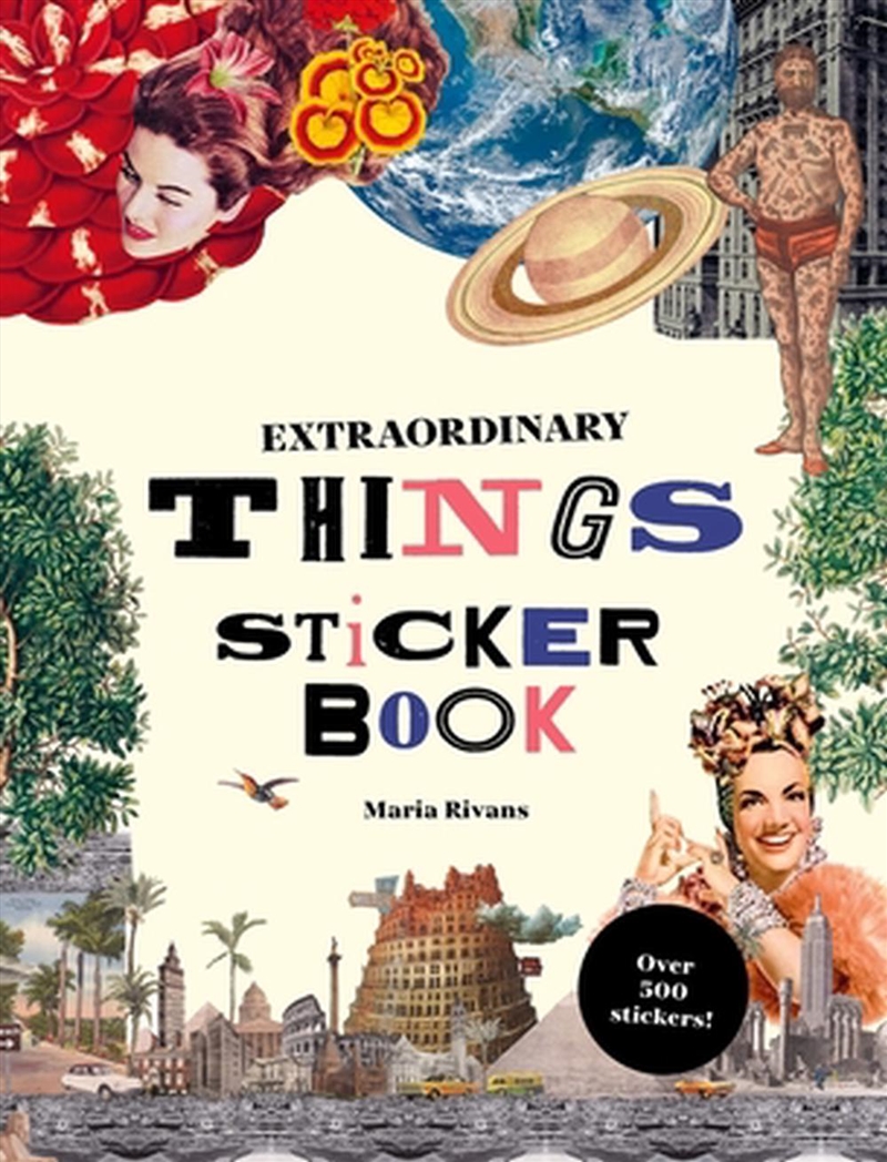 Extraordinary Things Sticker Book/Product Detail/Adults Activity Books