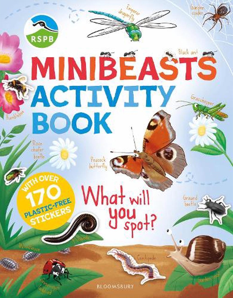 RSPB Minibeasts Activity Book/Product Detail/Kids Activity Books