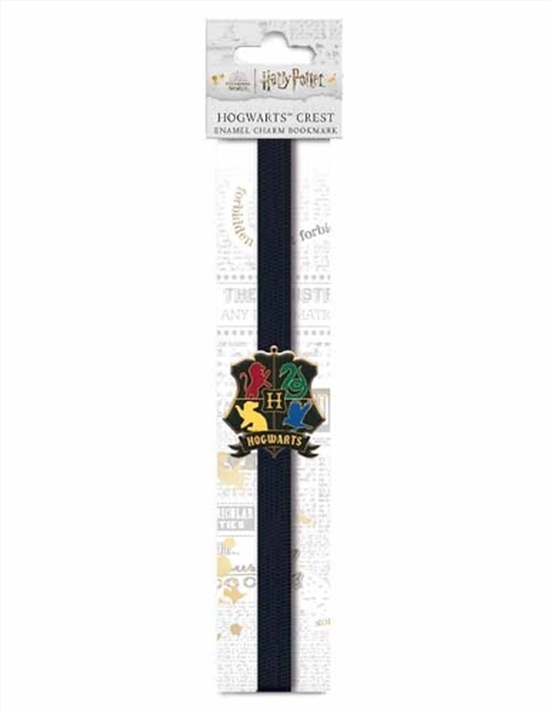 Harry Potter: Hogwarts Crest Enamel Charm Bookmark/Product Detail/Stationery