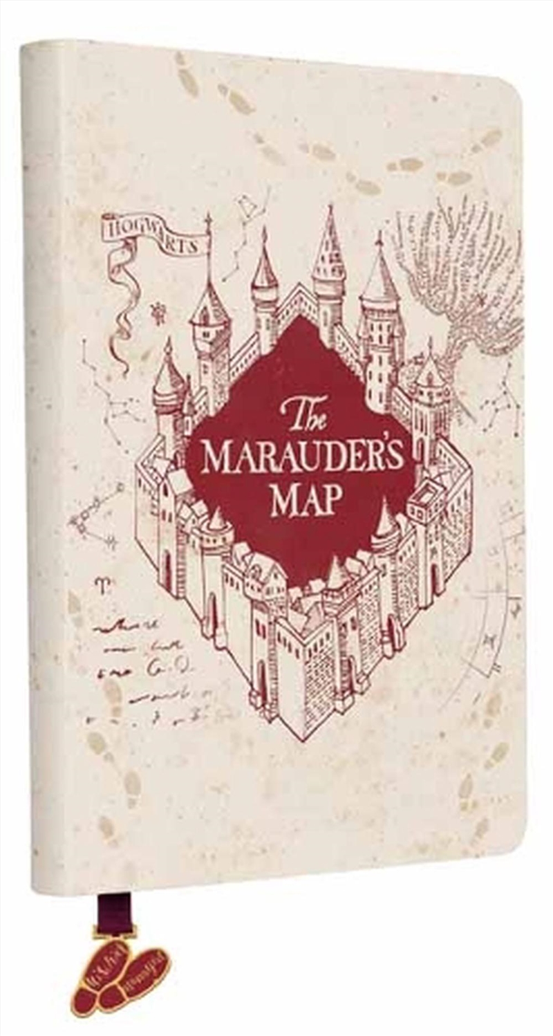 Harry Potter: Marauder's Map Journal  with Ribbon Charm/Product Detail/Notebooks & Journals