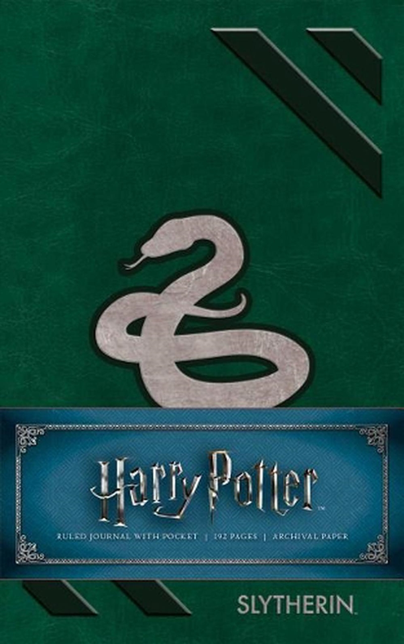 Harry Potter: Slytherin Ruled Pocket Journal/Product Detail/Notebooks & Journals