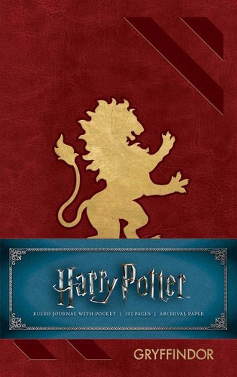 Harry Potter: Gryffindor Ruled Pocket Journal/Product Detail/Notebooks & Journals