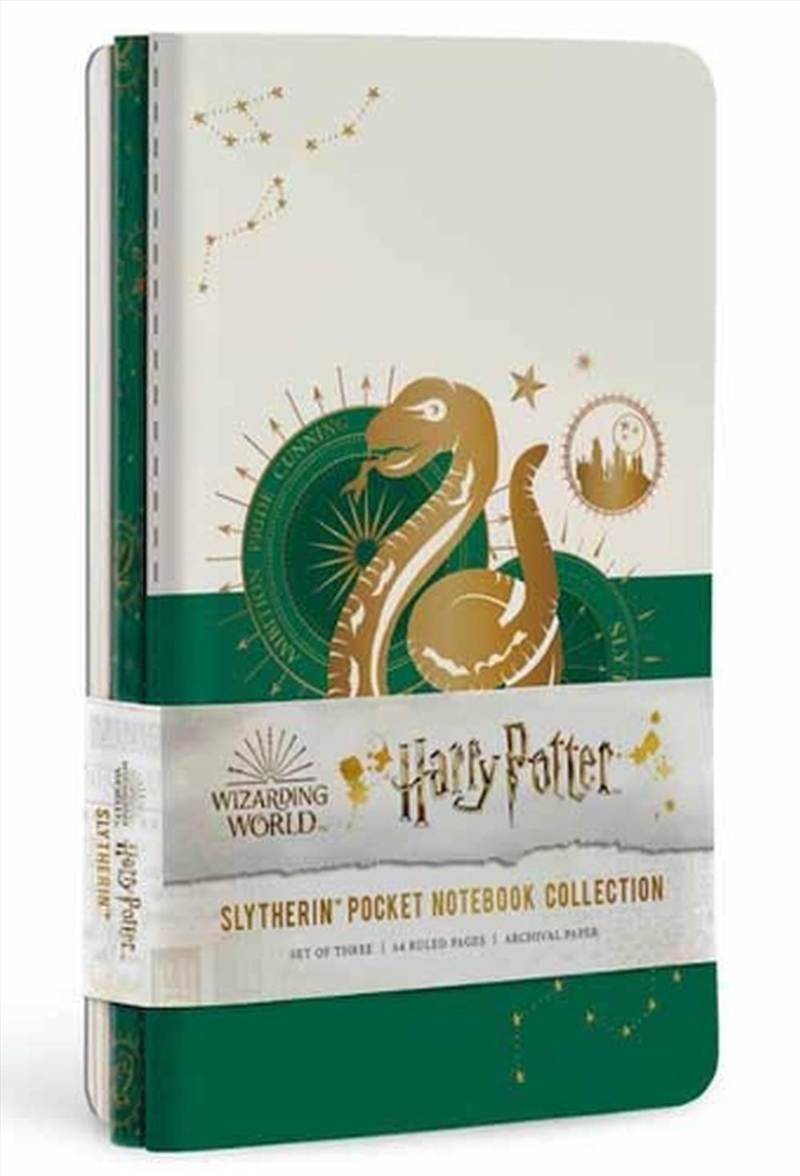 Harry Potter: Slytherin Constellation Sewn Pocket Notebook Constellation/Product Detail/Notebooks & Journals