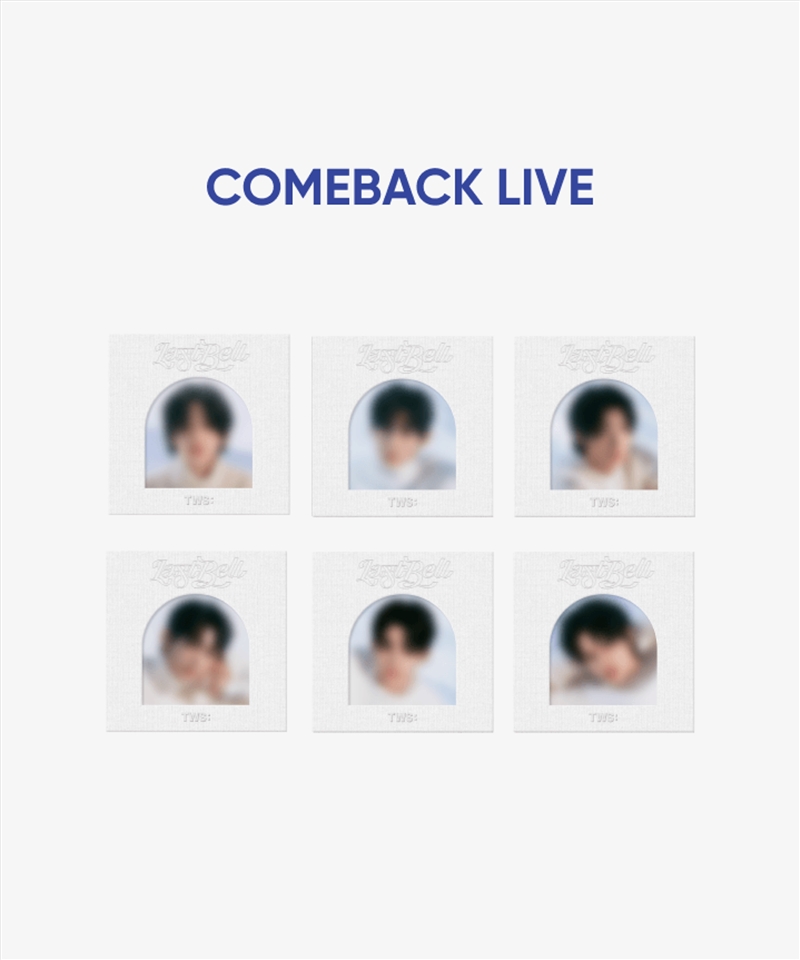 Tws - Last Bell 1st Single Album Weverse Comeback Live Gift Compact Ver Random/Product Detail/World