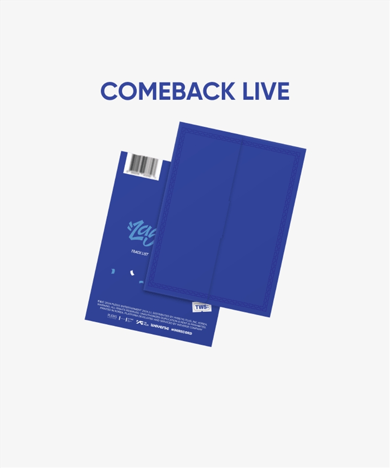 Tws - Last Bell 1st Single Album Weverse Comeback Live Gift Weverse Albums Ver/Product Detail/World