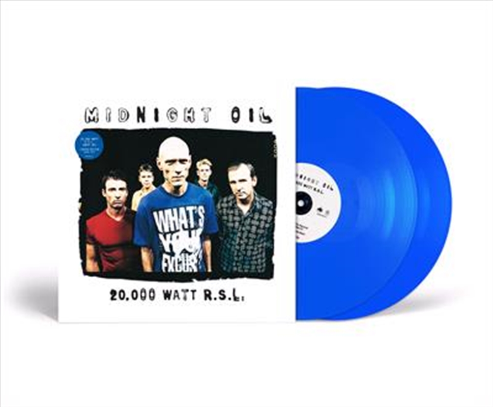 20,000 WATT R.S.L. (BEST OF) - Blue Vinyl/Product Detail/Rock