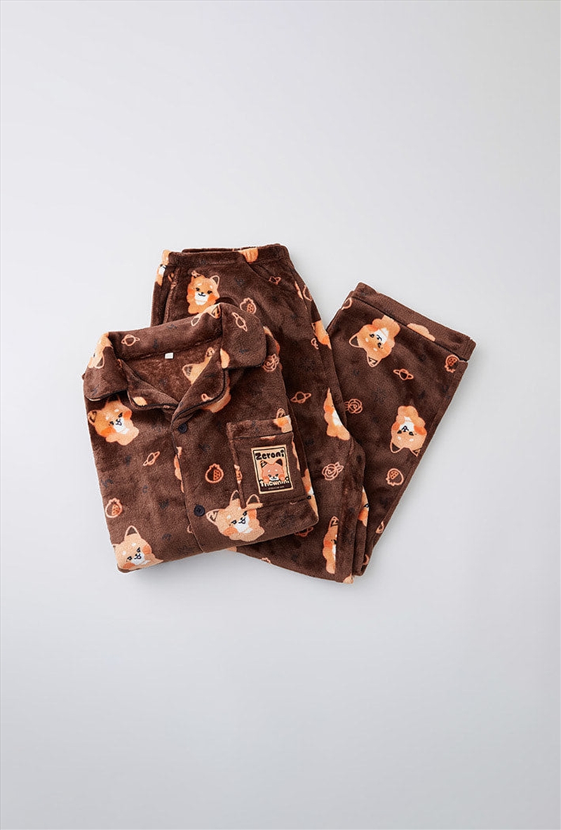 Zerobaseone - Zeroni Pajamas Brown S(90)/Product Detail/KPOP Merch