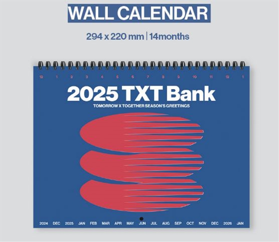 Tomorrow X Together - 2025 Wall Calendar/Product Detail/KPOP Merch