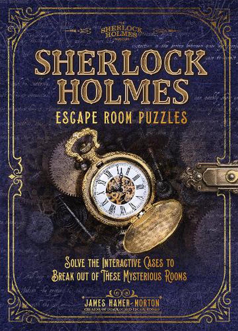 Sherlock Holmes Escape Room Pu/Product Detail/Adults Activity Books