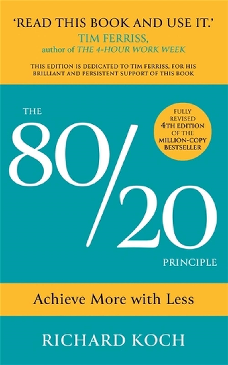 The 80/20 Principle/Product Detail/Business Leadership & Management