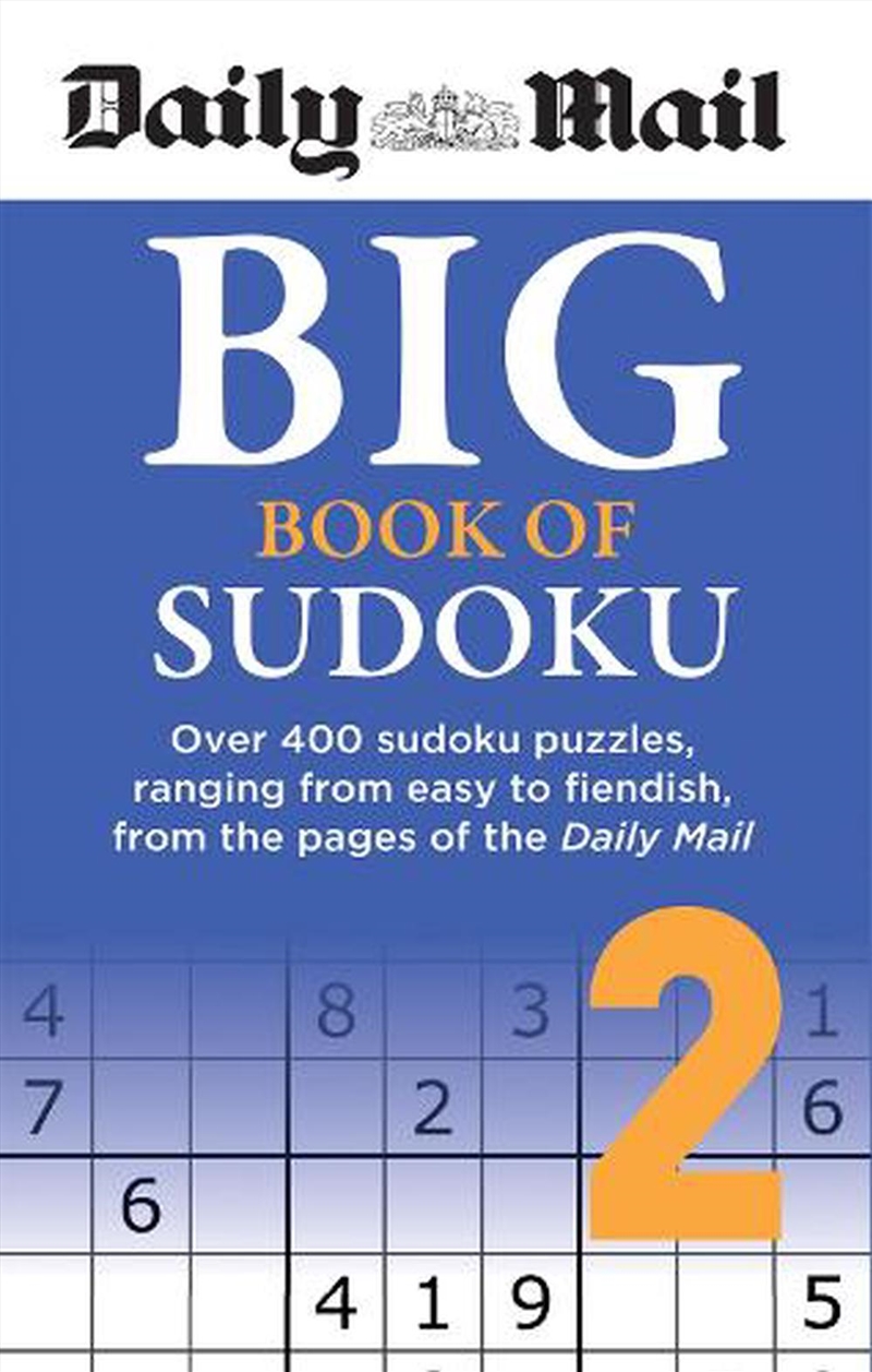 Daily Mail Big Book Of Sudoku/Product Detail/Adults Activity Books