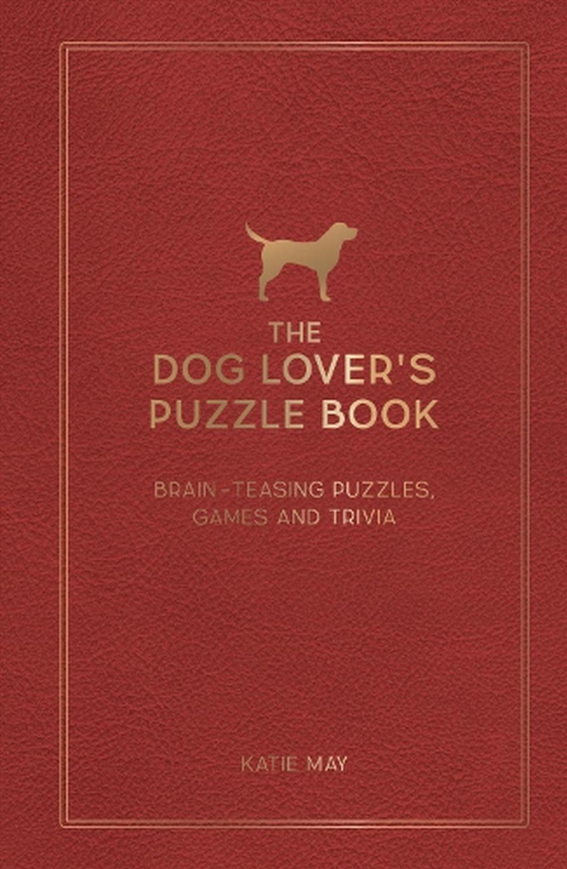 The Dog Lover's Puzzle Book/Product Detail/Adults Activity Books