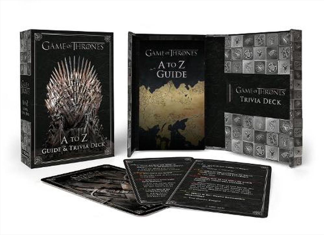 Game Of Thrones: A To Z Guide/Product Detail/Adults Activity Books