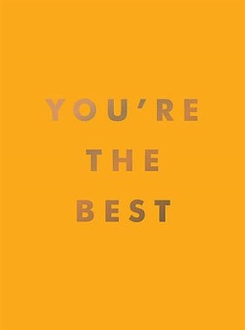 You'Re The Best/Product Detail/Self Help & Personal Development