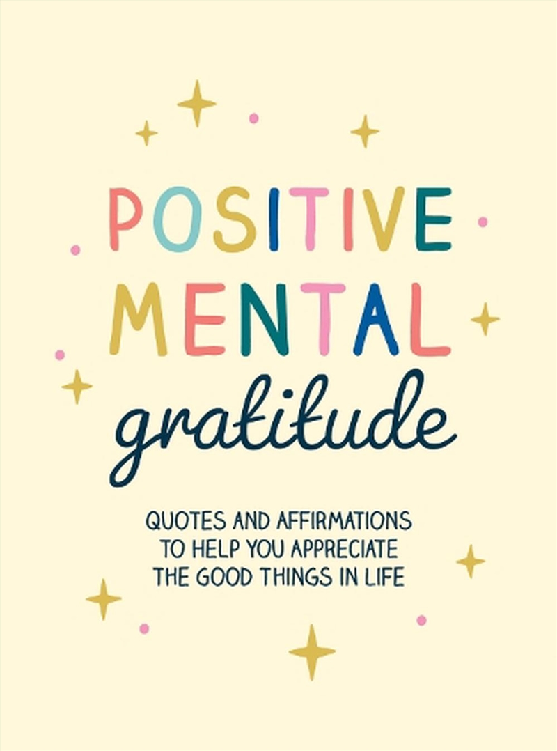 Positive Mental Gratitude/Product Detail/Self Help & Personal Development