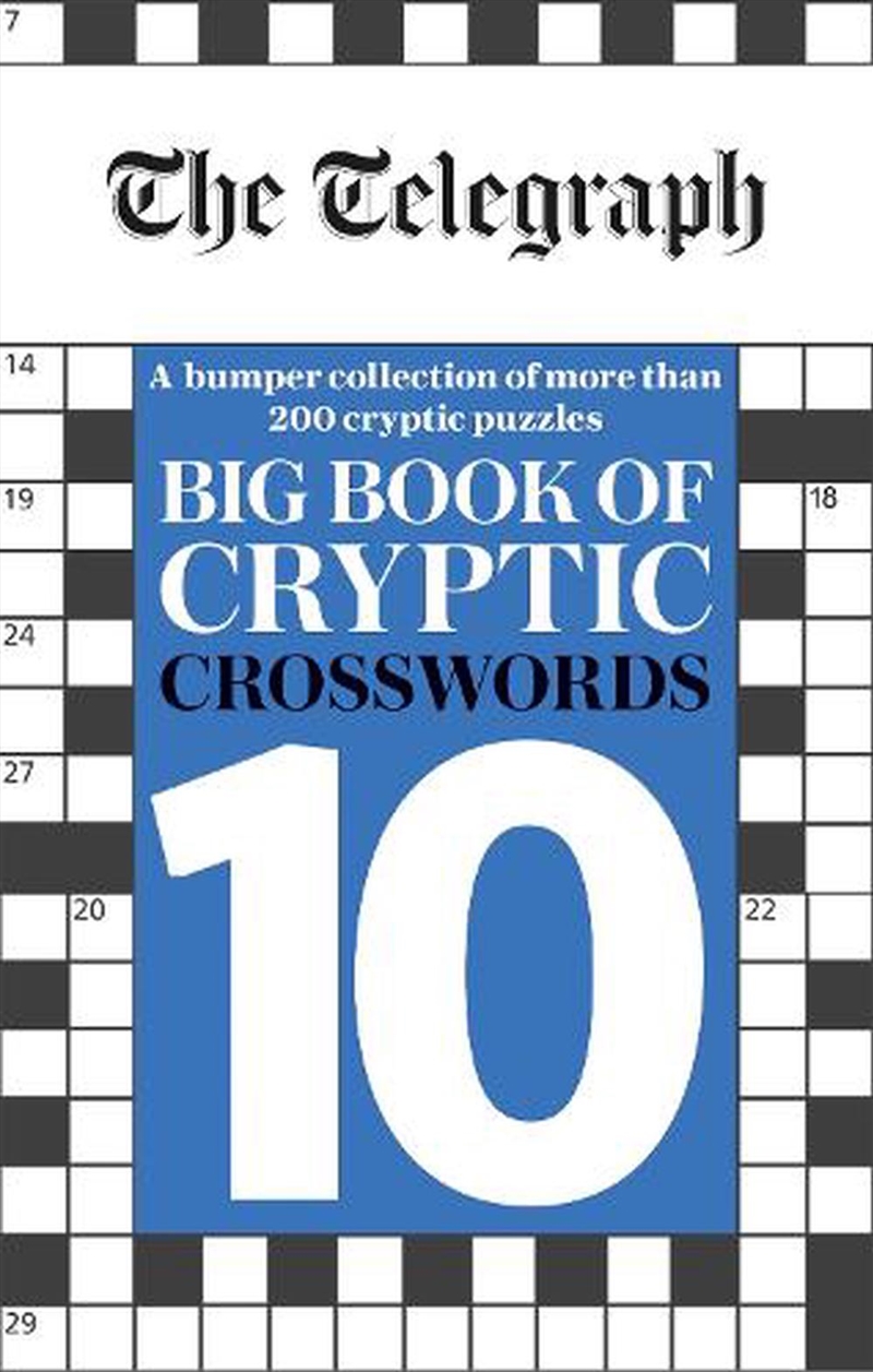 The Telegraph Big Book Of Cryp/Product Detail/Adults Activity Books