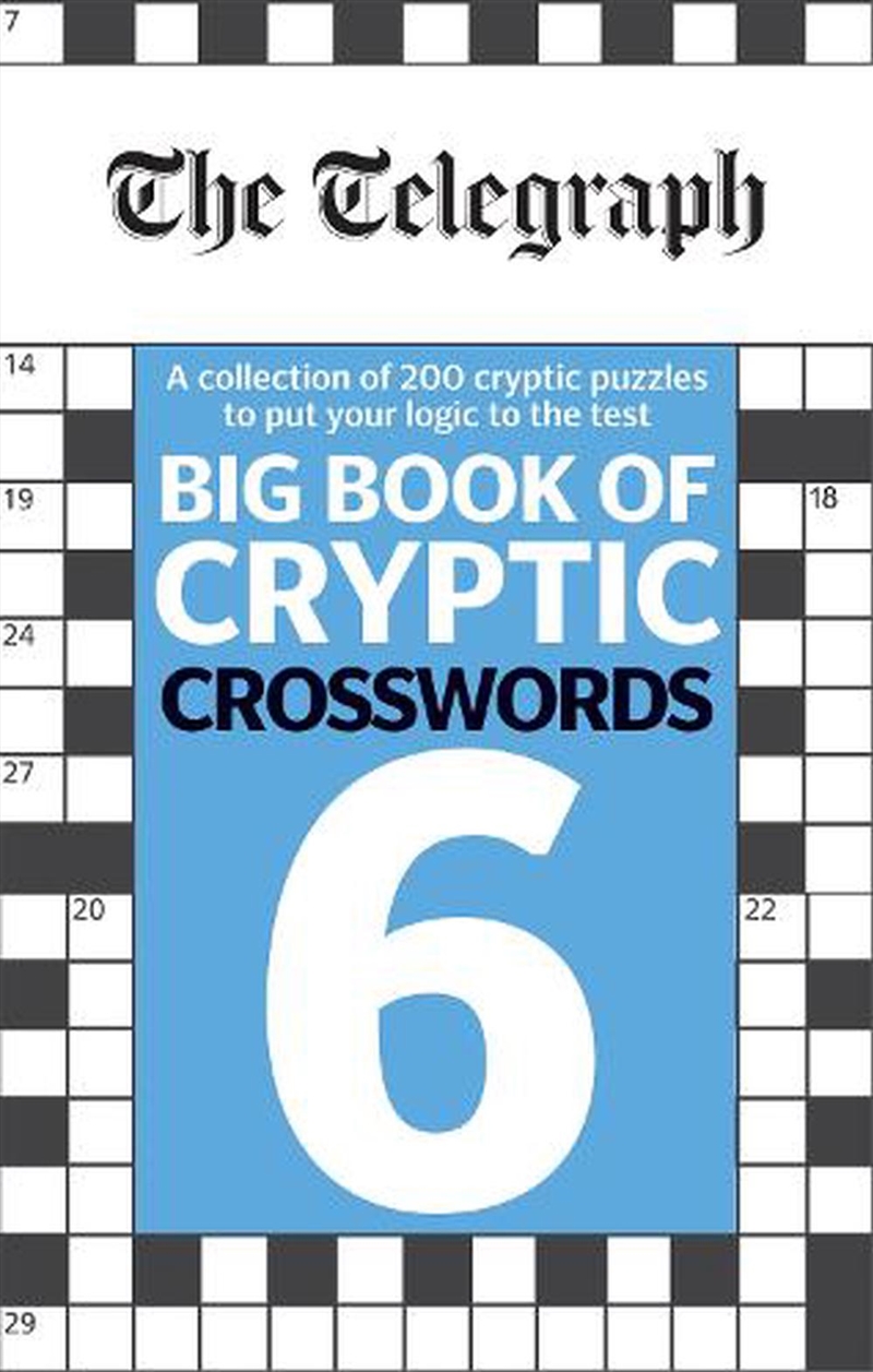 The Telegraph Big Book Of Cryp/Product Detail/Adults Activity Books