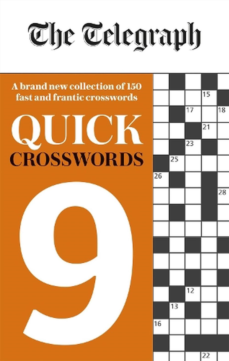 The Telegraph Quick Crosswords/Product Detail/Adults Activity Books