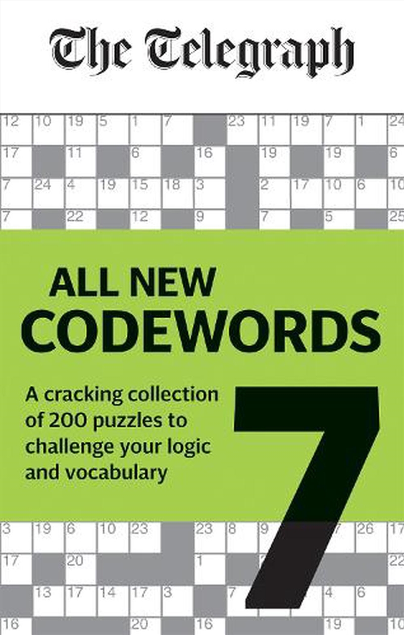 Telegraph: All New Codewords V/Product Detail/Adults Activity Books