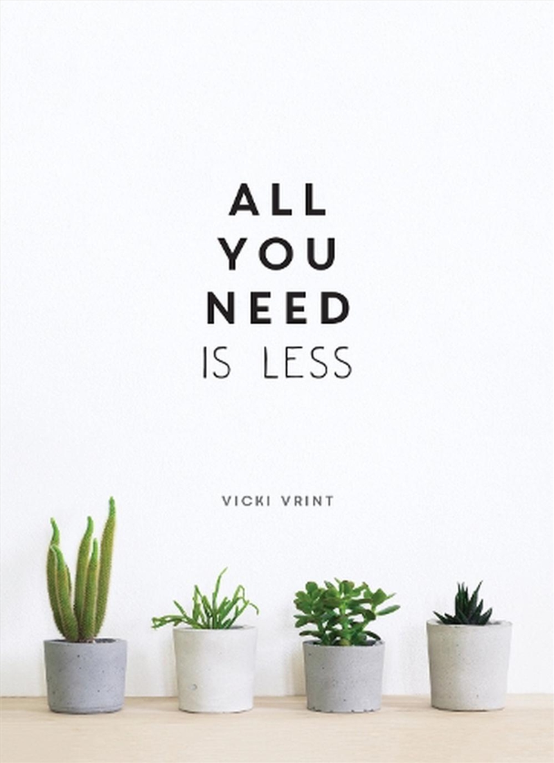 All You Need Is Less/Product Detail/Self Help & Personal Development