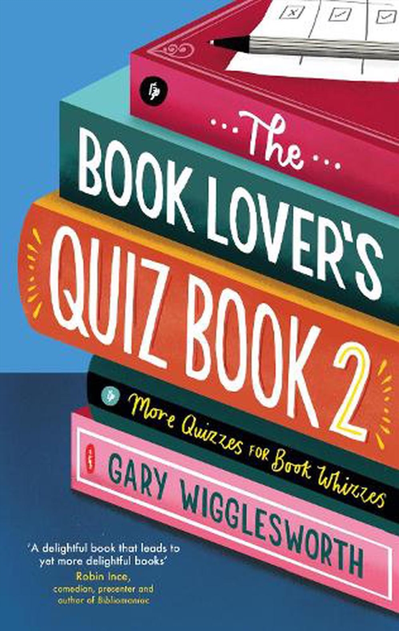 The Book Lover's Quiz Book 2/Product Detail/Adults Activity Books