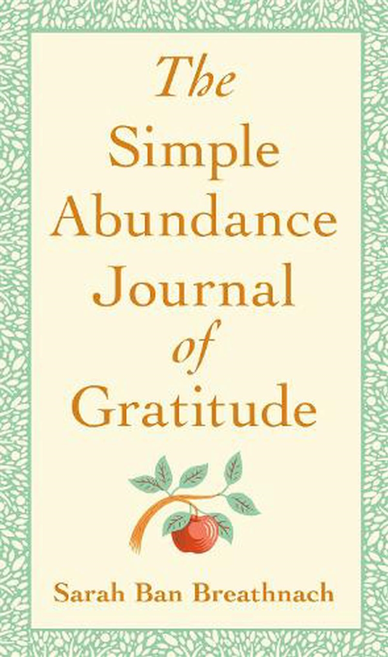 The Simple Abundance Journal O/Product Detail/Self Help & Personal Development