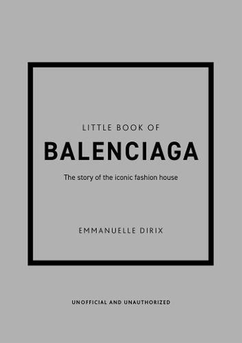 Little Book Of Balenciaga/Product Detail/Fashion & Style Guides