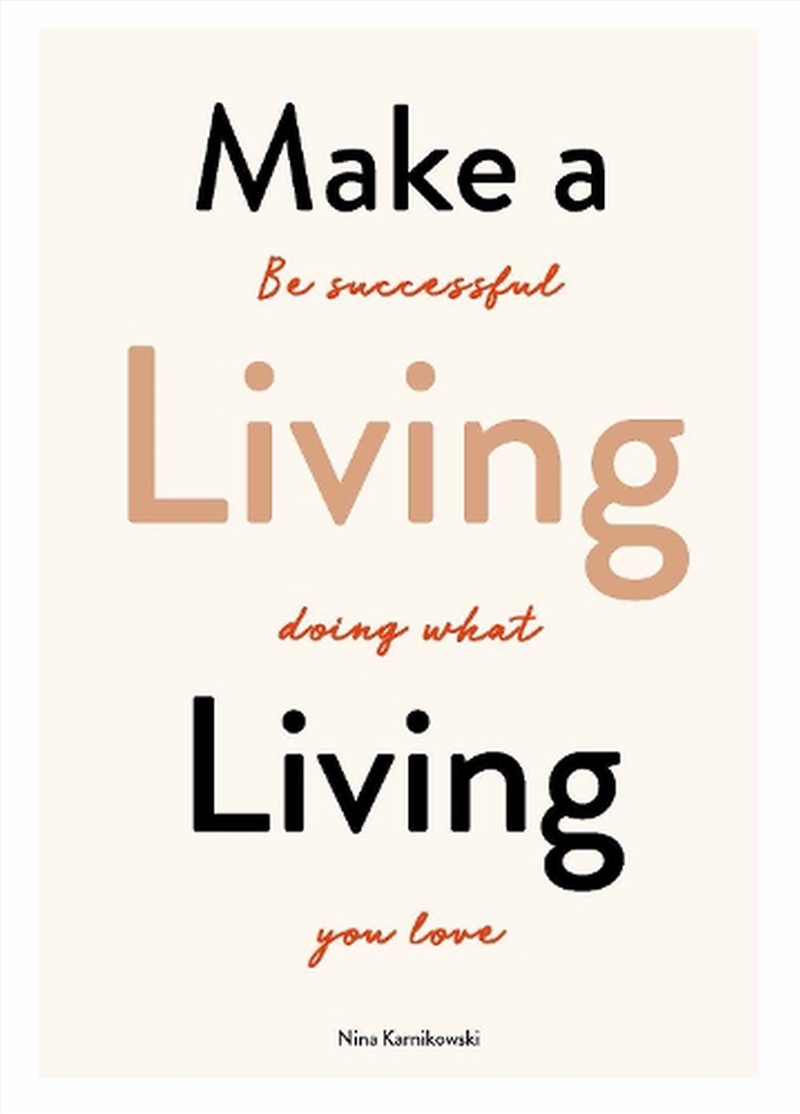 Make a Living Living/Product Detail/Self Help & Personal Development