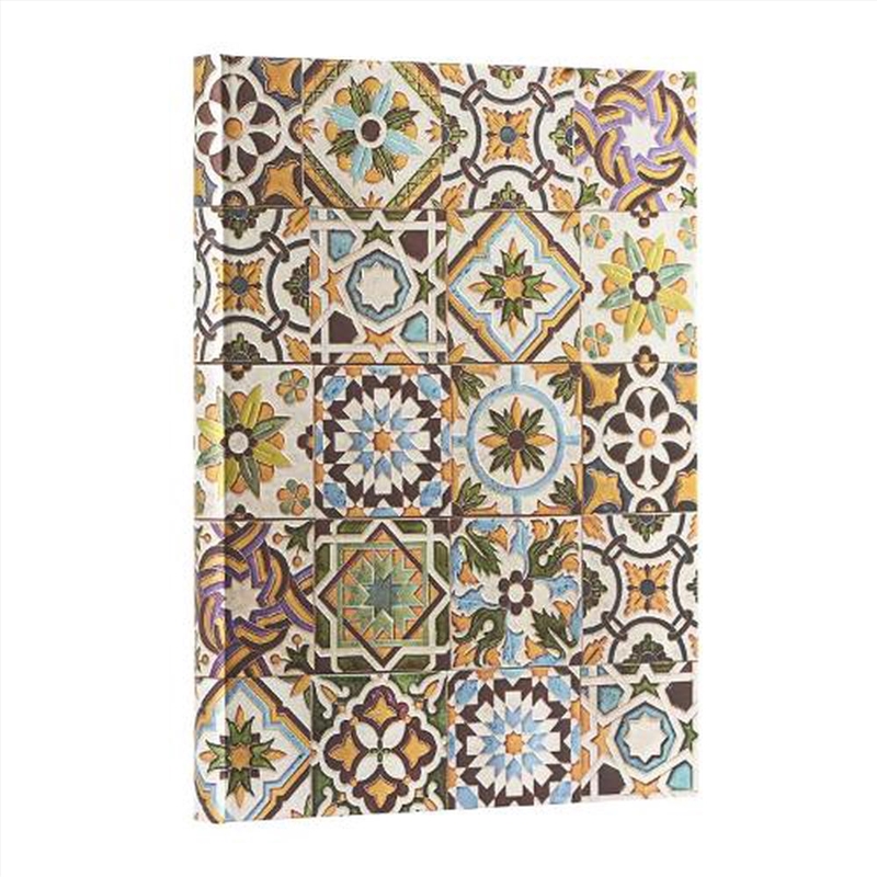 Porto (Portuguese Tiles) Ultra Lined Hardback Journal (Elastic Band Closure)/Product Detail/Notebooks & Journals