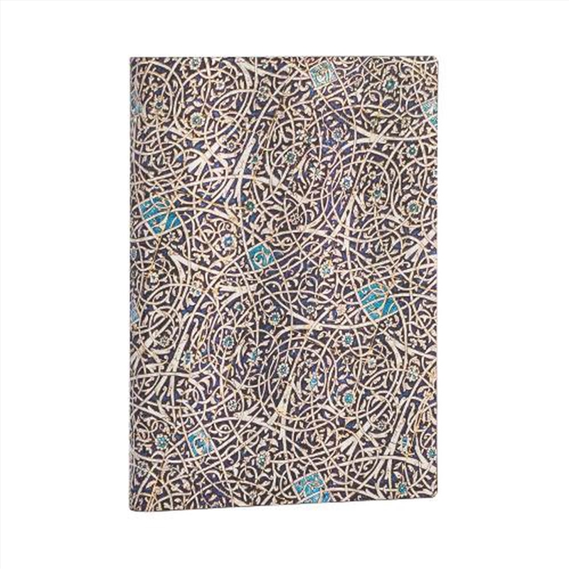 Granada Turquoise (Moorish Mosaic) Midi Lined Journal/Product Detail/Notebooks & Journals