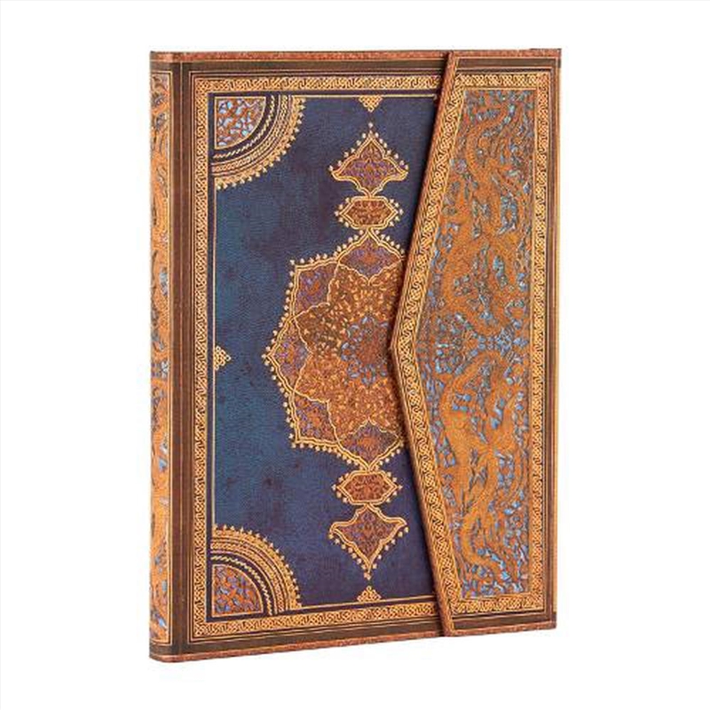 Safavid Indigo (Safavid Binding Art) Ultra Hardback Address Book (Wrap Closure)/Product Detail/Stationery