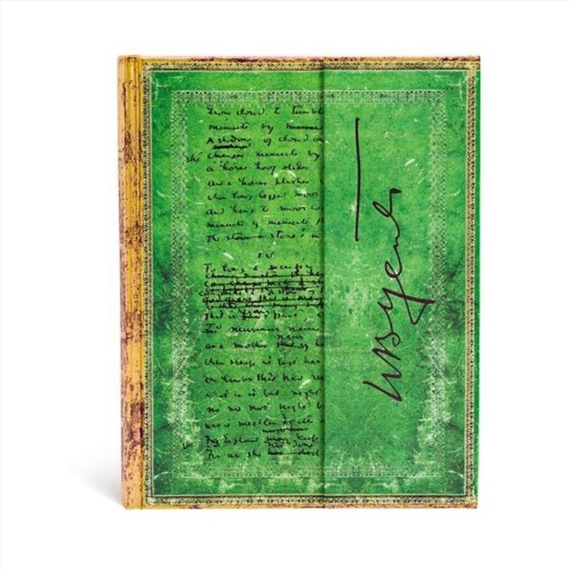 W.B. Yeats (Embellished Manuscripts Collection) Ultra Lined Hardcover Journal (Wrap Closure)/Product Detail/Notebooks & Journals