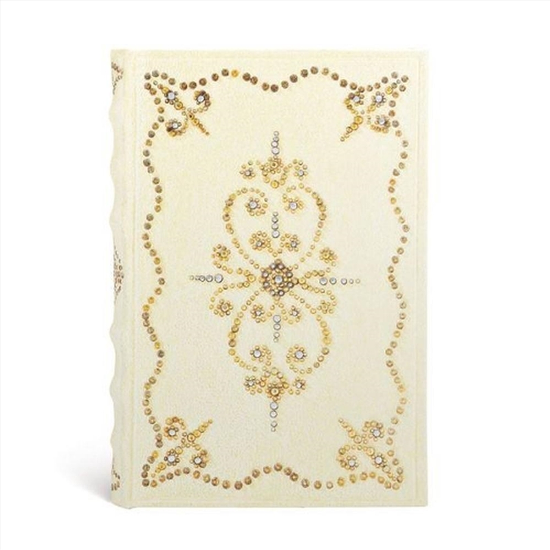 Buttercream (Shimmering Delights) Mini Lined Hardcover Journal (Elastic Band Closure)/Product Detail/Notebooks & Journals