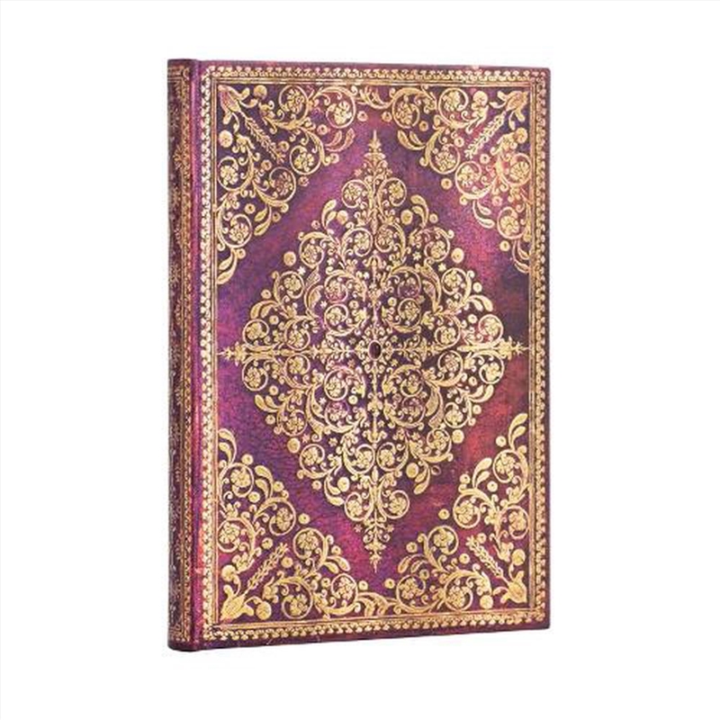 Viola (Diamond Rosette) Midi Unlined Hardcover Journal/Product Detail/Notebooks & Journals