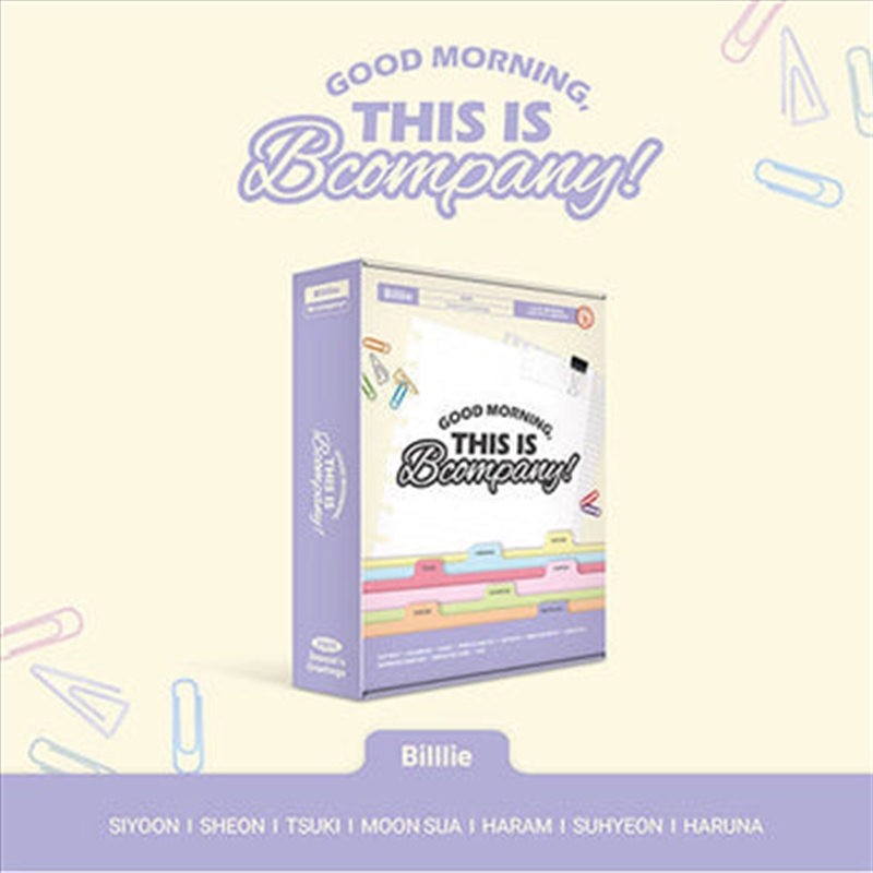 Billlie - Good Morning, This Is Bcomany! 2025 Season's Greetings Withmuu Gift/Product Detail/KPOP Merch