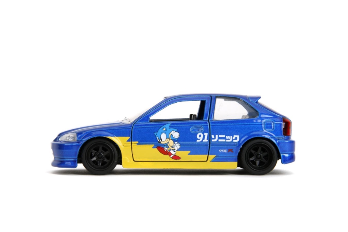 Sonic The Hedgehog - 1:32 Honda Civic Type-R Diecast Vehicle/Product Detail/Figurines