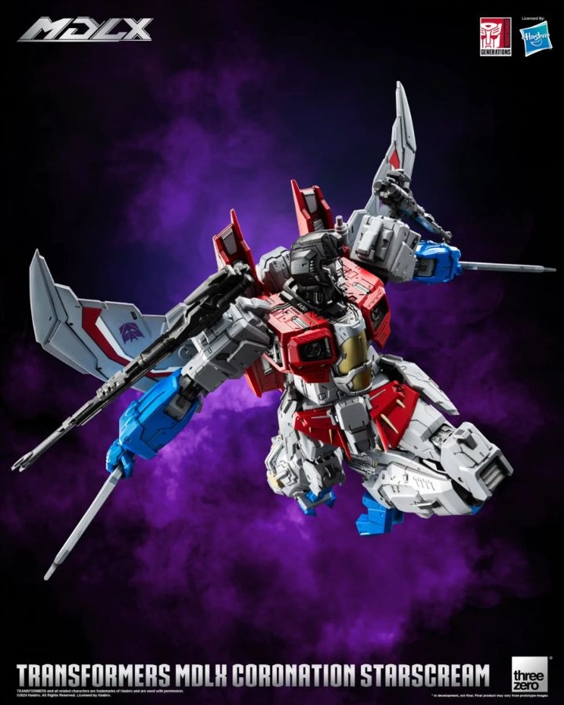 Transformers - Coronation Starscream MDLX Action Figure/Product Detail/Figurines