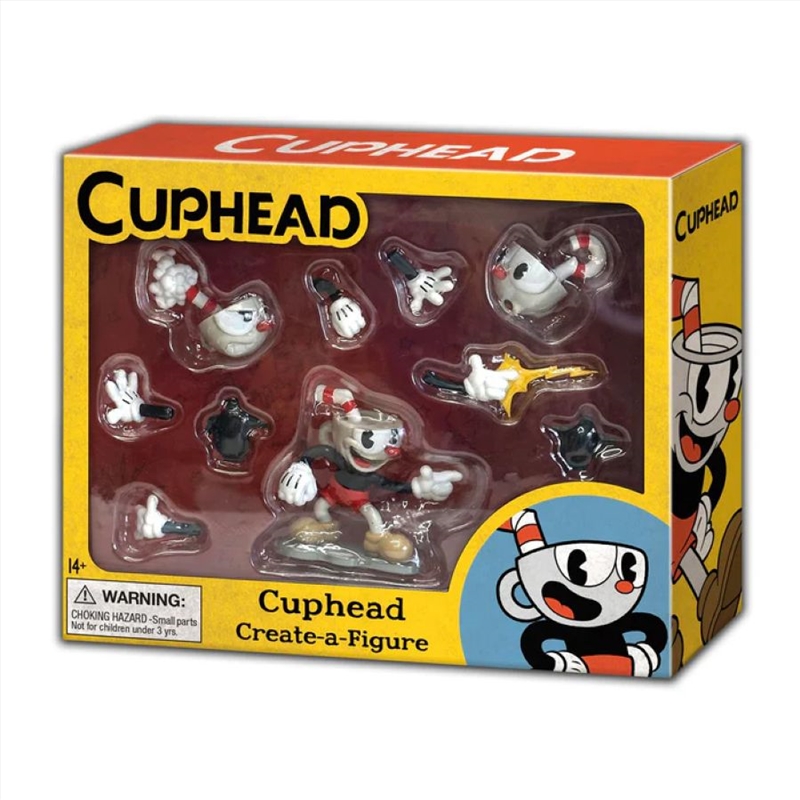 Cuphead - Cuphead Create-A-Figure 4" Mini Figure/Product Detail/Figurines