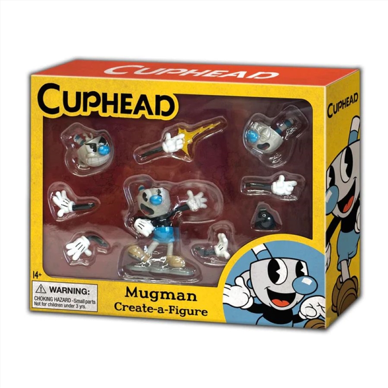 Cuphead - Mugman Create-A-Figure 4" Mini Figure/Product Detail/Figurines