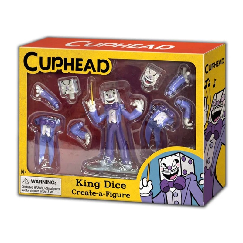 Cuphead - King Dice Create-A-Figure 4" Mini Figure/Product Detail/Figurines