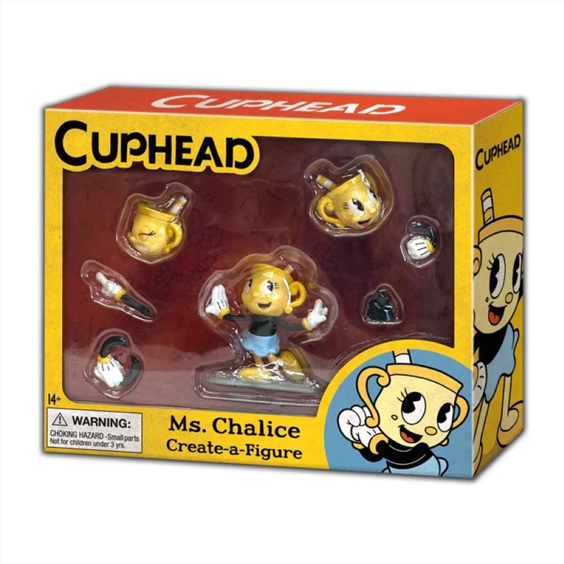 Cuphead - MS Chalice Create-A-Figure 4" Mini Figure/Product Detail/Figurines