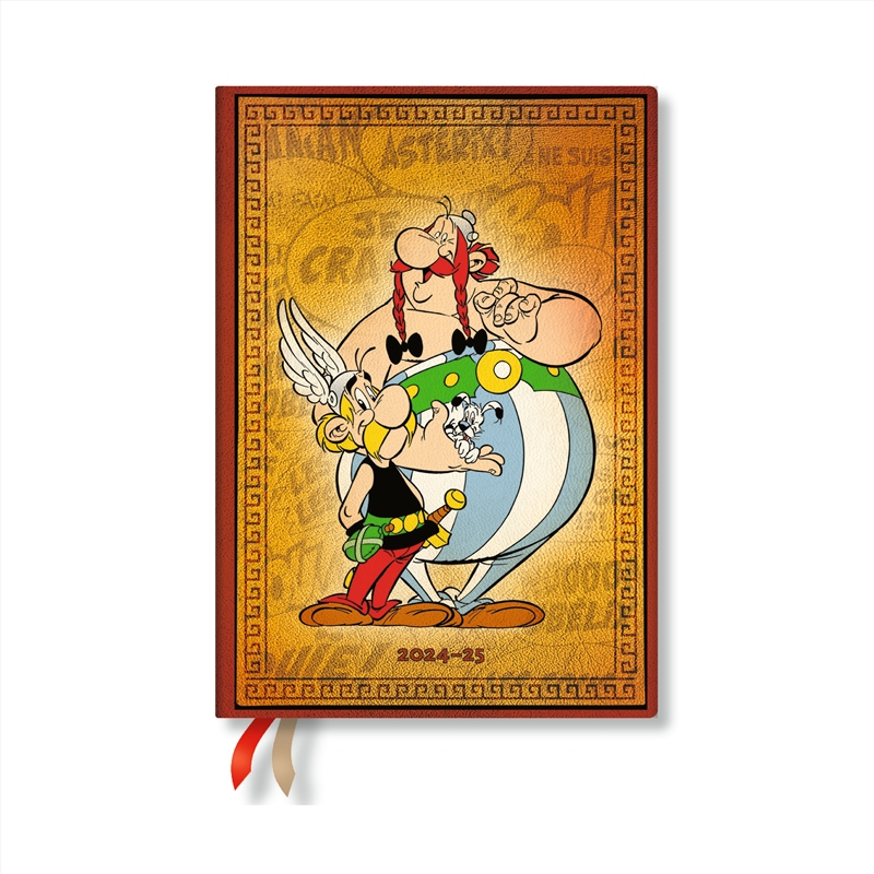 Asterix & Obelix (The Adventures of Asterix) Midi 18-month Horizontal Hardback Dayplanner 2025 (Elas/Product Detail/Calendars & Diaries