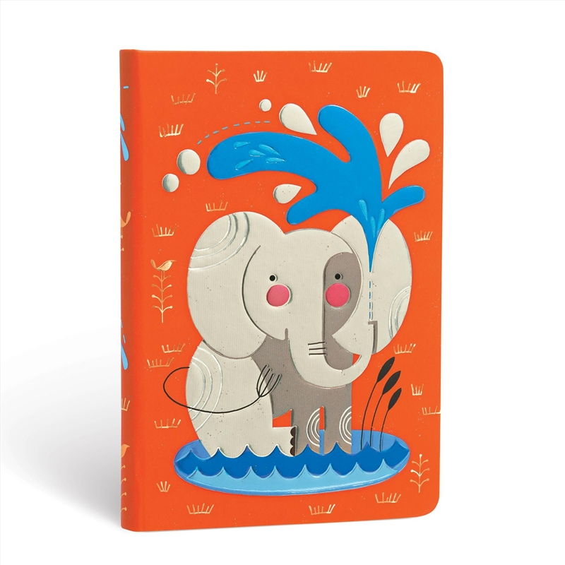 Baby Elephant Mini Lined Hardcover Journal/Product Detail/Notebooks & Journals