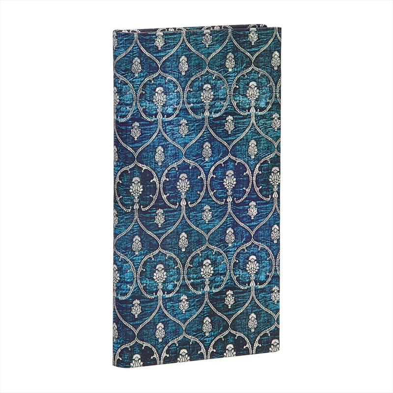 Blue Velvet Slim Lined Journal (Elastic Band Closure)/Product Detail/Notebooks & Journals