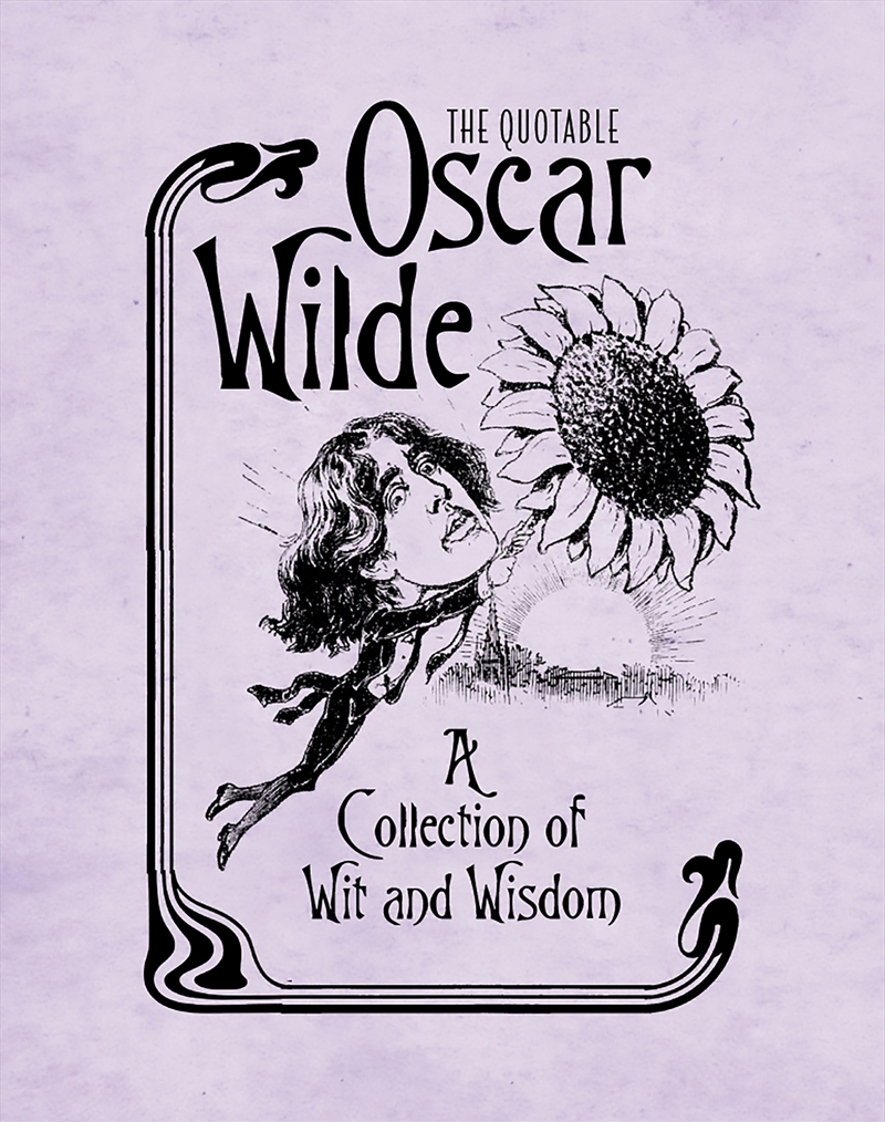 The Quotable Oscar Wilde/Product Detail/Literature & Plays