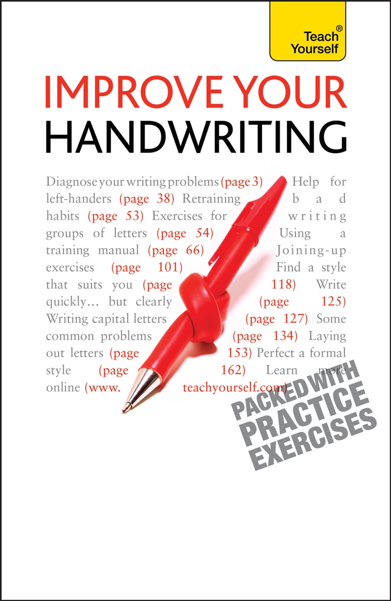 Improve Your Handwriting/Product Detail/Self Help & Personal Development