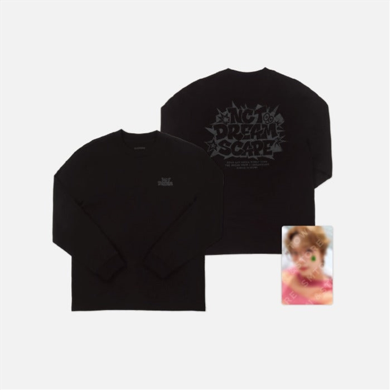 Nct Dream - The Dream Show 3 Dreamscape 2024 World Tour Finale Official Md Long Sleeve Set (Black) M/Product Detail/KPOP Merch