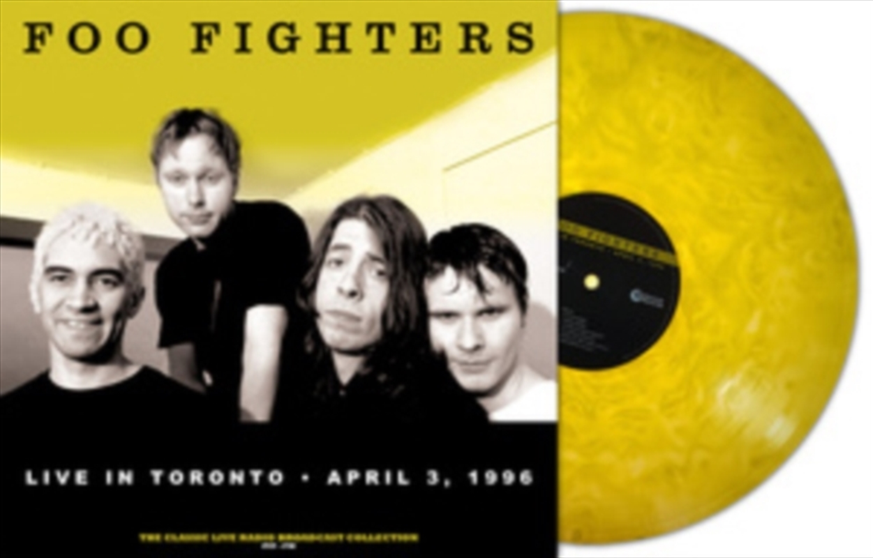 Live In Toronto 1996 - Yellow Cloudy Vinyl/Product Detail/Rock/Pop