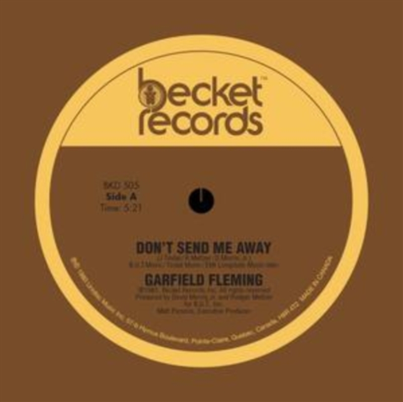 Dont Take Me Away - Dinked Vinyl/Product Detail/R&B