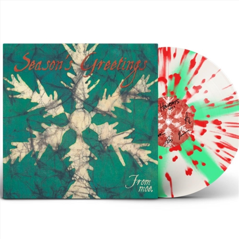 Seasons Greetings From Moe. - Red/White/Green Pinwheel Vinyl/Product Detail/Rock/Pop